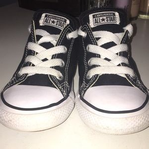 Black Converse size 8 (children's)